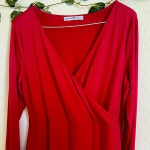 Long Red Dress